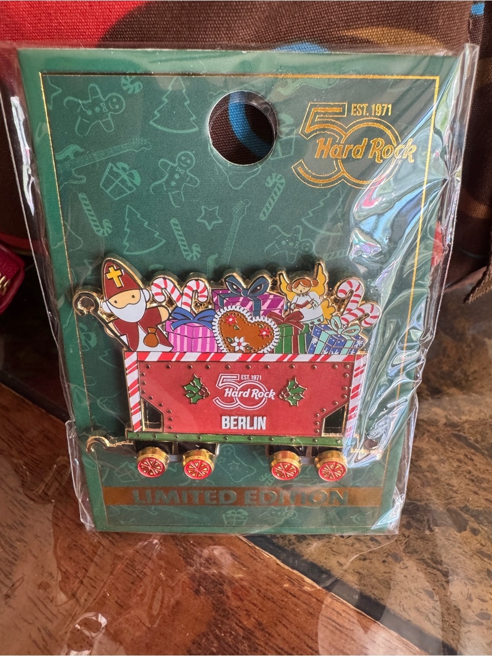 Hard Rock Cafe 50th Limited Edition Berlin Christmas Train Car